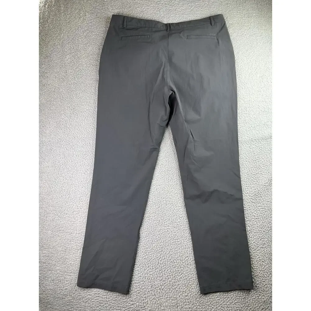 Teren Hiking Pants Mens 40x34 Gray Stretch Performance Slim Fit Outdoor - Picture 12 of 14